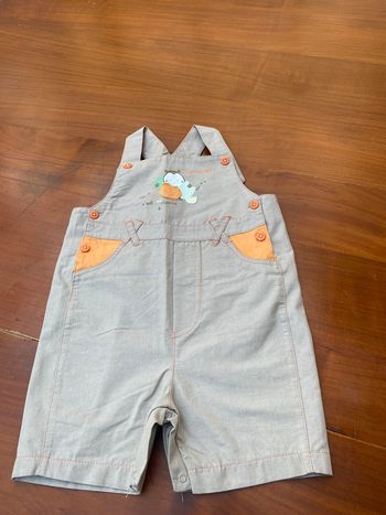 Salopette short 12 mois