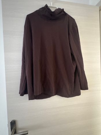 Sous pull marron 
