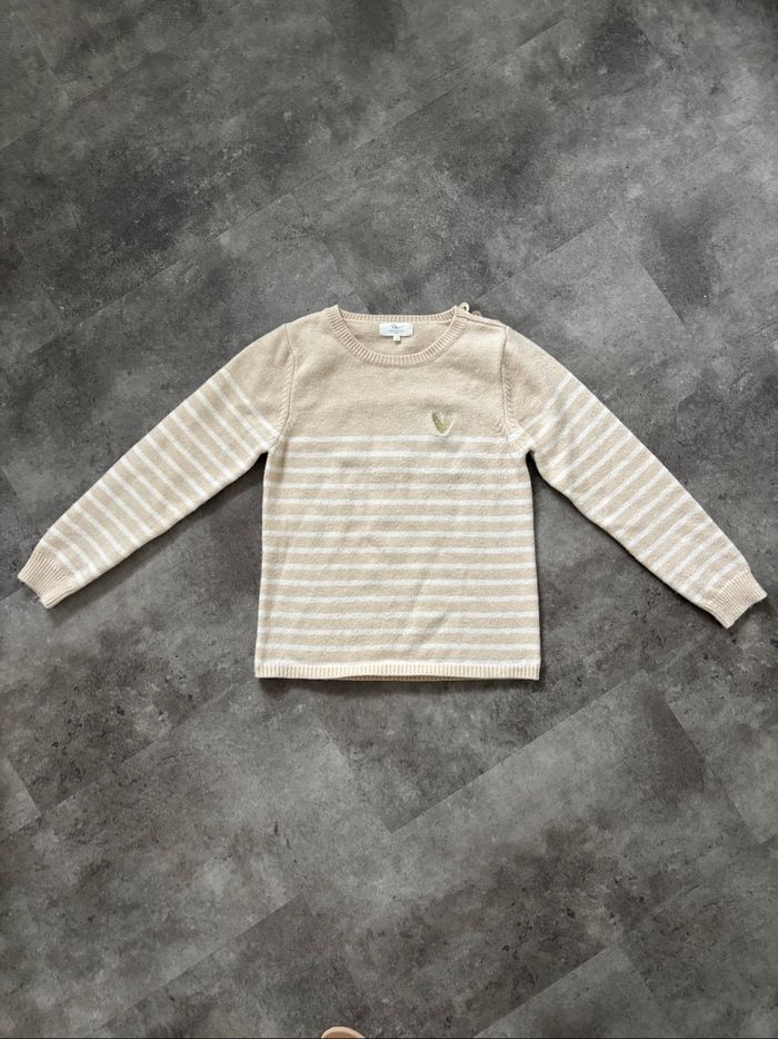 Pull à rayure