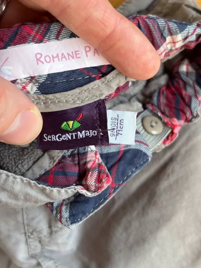 Pantalon chaud Sergent Major 9 mois parfait état - photo numéro 4