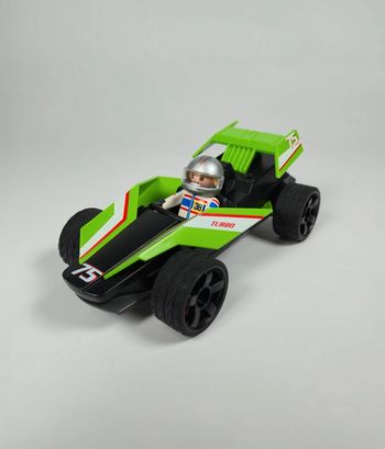 Playmobil Voiture de course verte