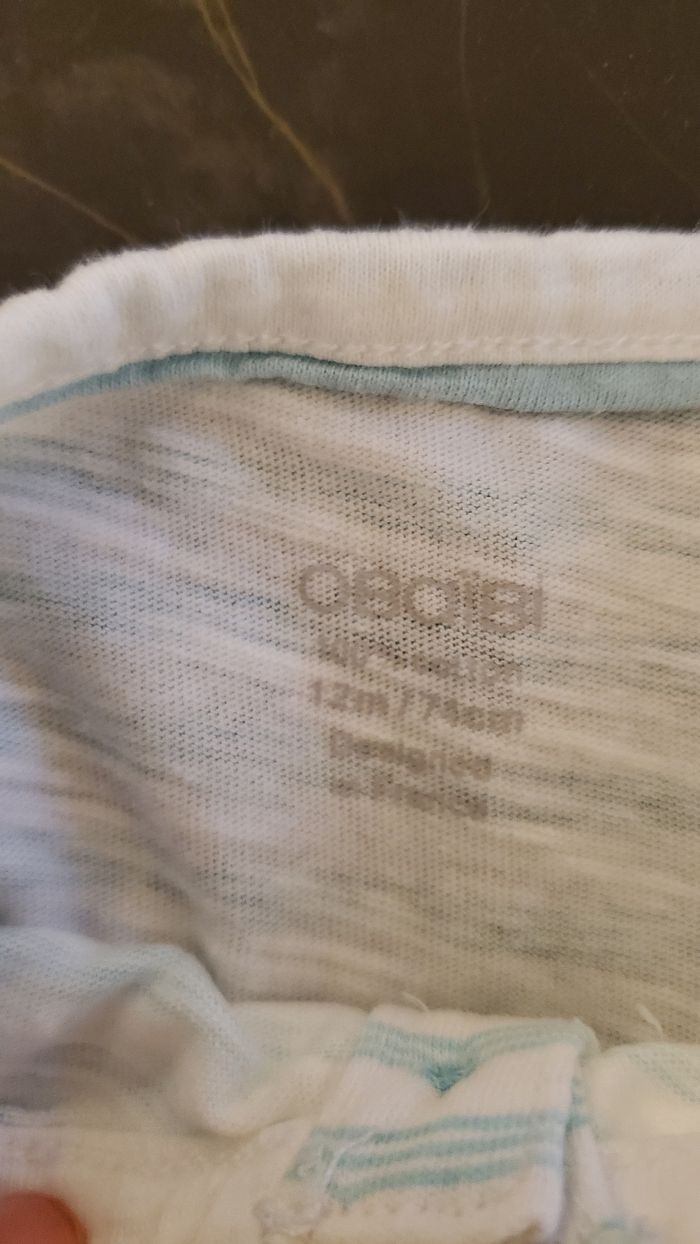 T-shirt rayé Obaibi - photo numéro 2