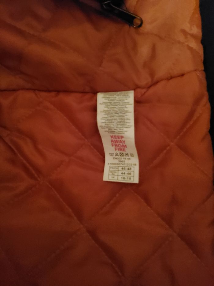 Parka chaude bleu marine - photo numéro 7