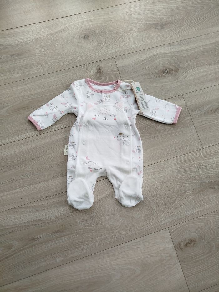Pyjama petit béguin 1 mois 56 cm neuf