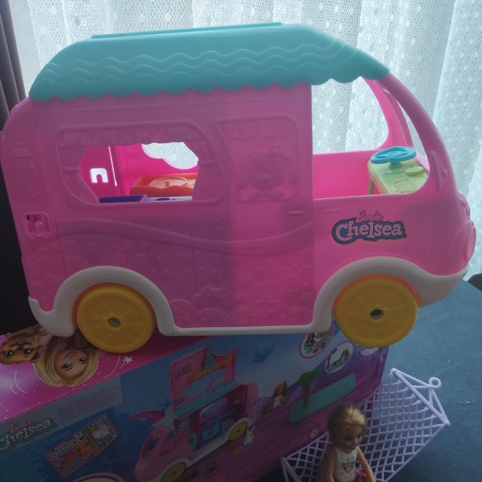 Jouet camping car Barbie Chelsea - photo numéro 4