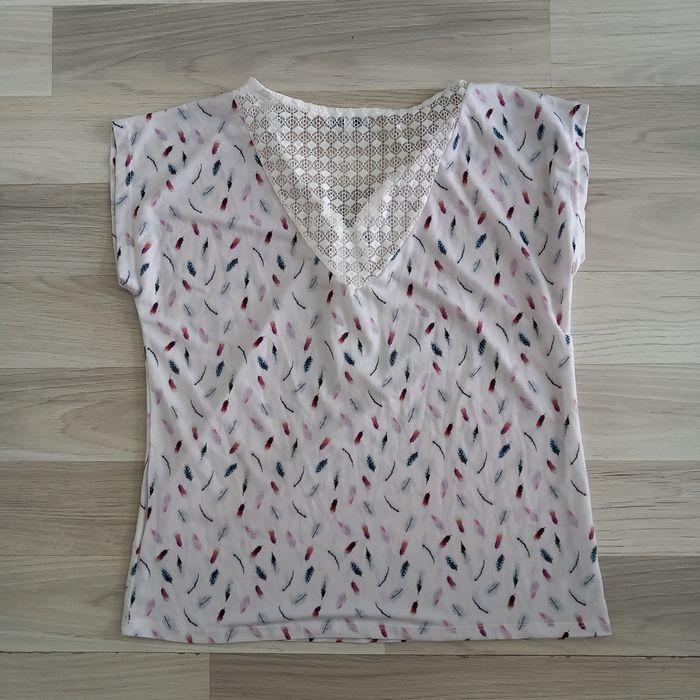 Chemisier femme imprimé à manches courtes La Halle taille S - photo numéro 6