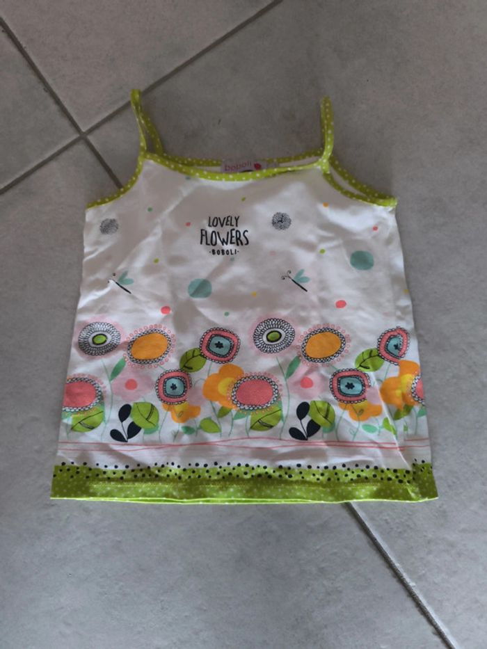 Ensemble débardeur et short boboli 4 ans - photo numéro 3