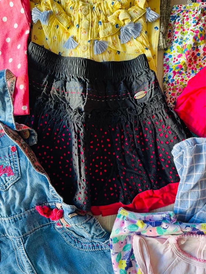 Lot de vêtements été bébé fille multiple marque - photo numéro 4
