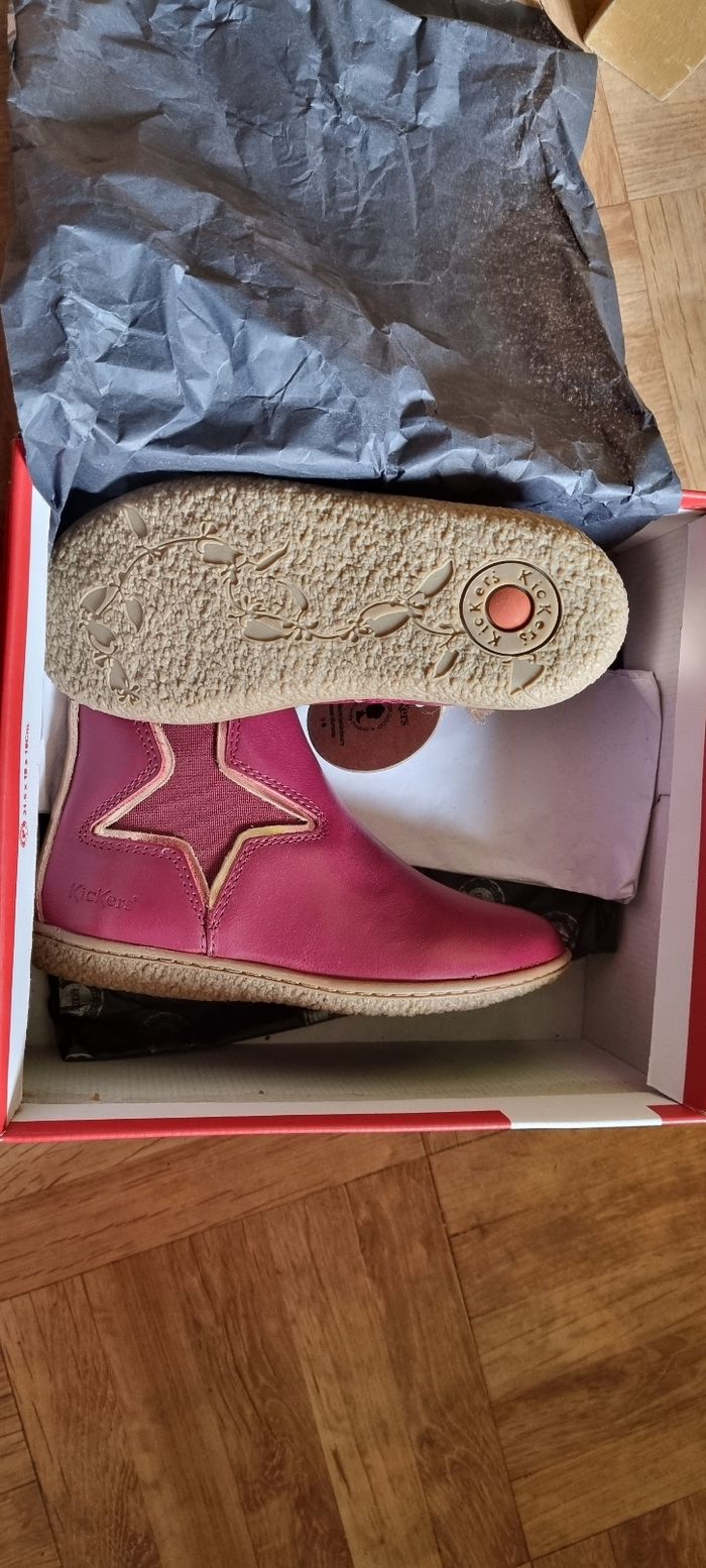 Botillons cuir kickers - photo numéro 3