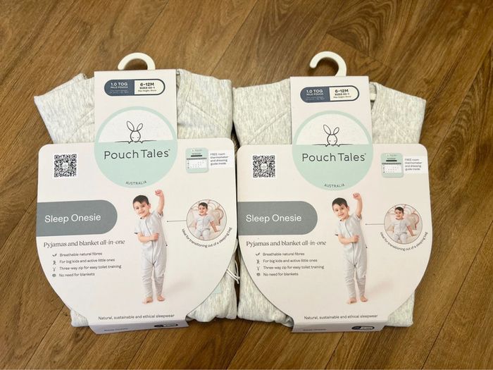 (New) Pack of 2 onesie sleep bag 6-12m - photo numéro 2