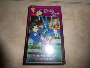 Cassette VHS Dick & Doof "der verrückte Professor"