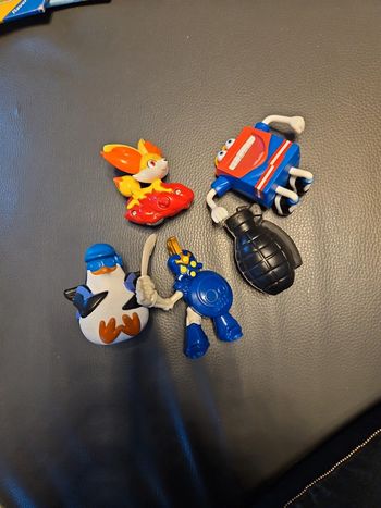 Lot de 5 figurines ideal calendrier Noël