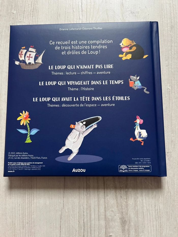 Livre mes merveilleuses histoires de loup - photo numéro 2