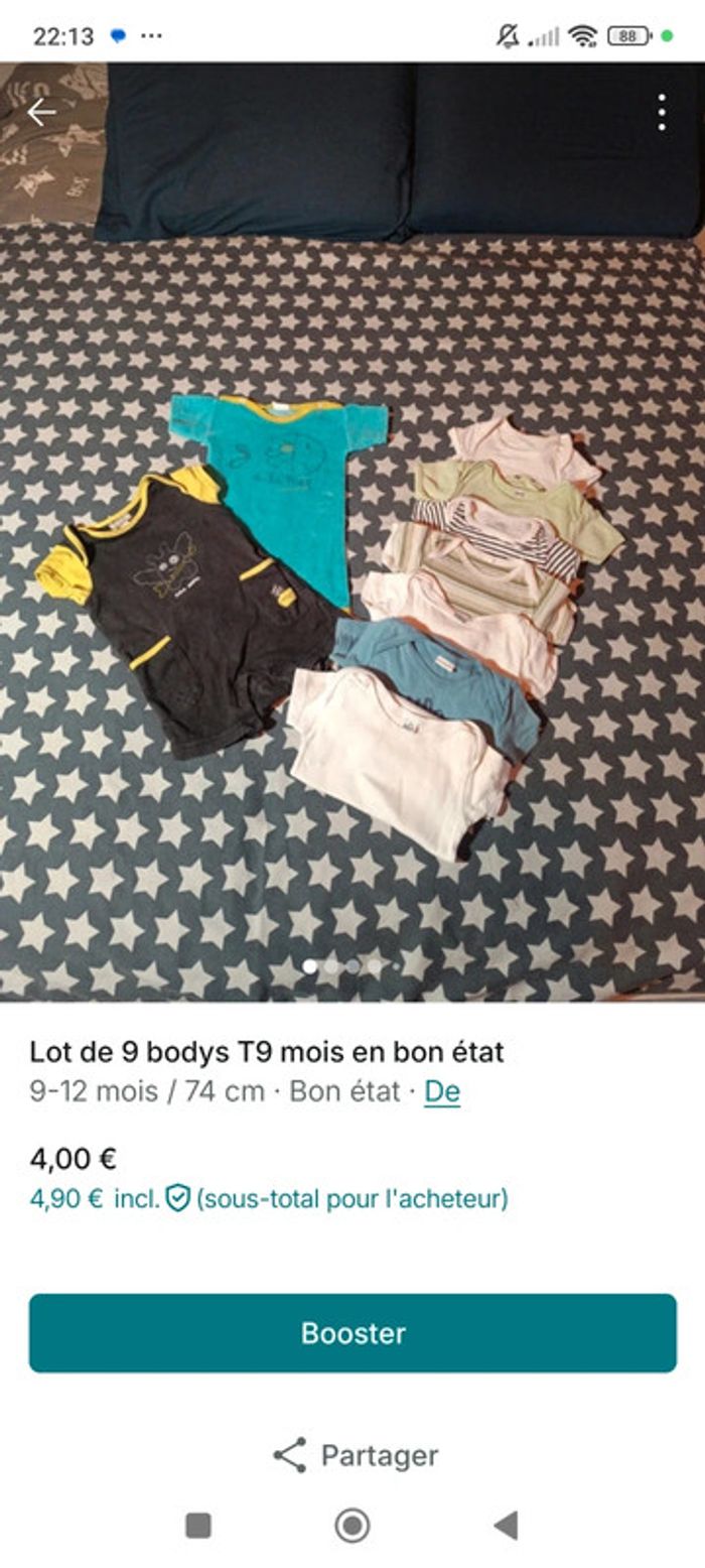 Lot vêtements T9 mois en très bon état - photo numéro 3