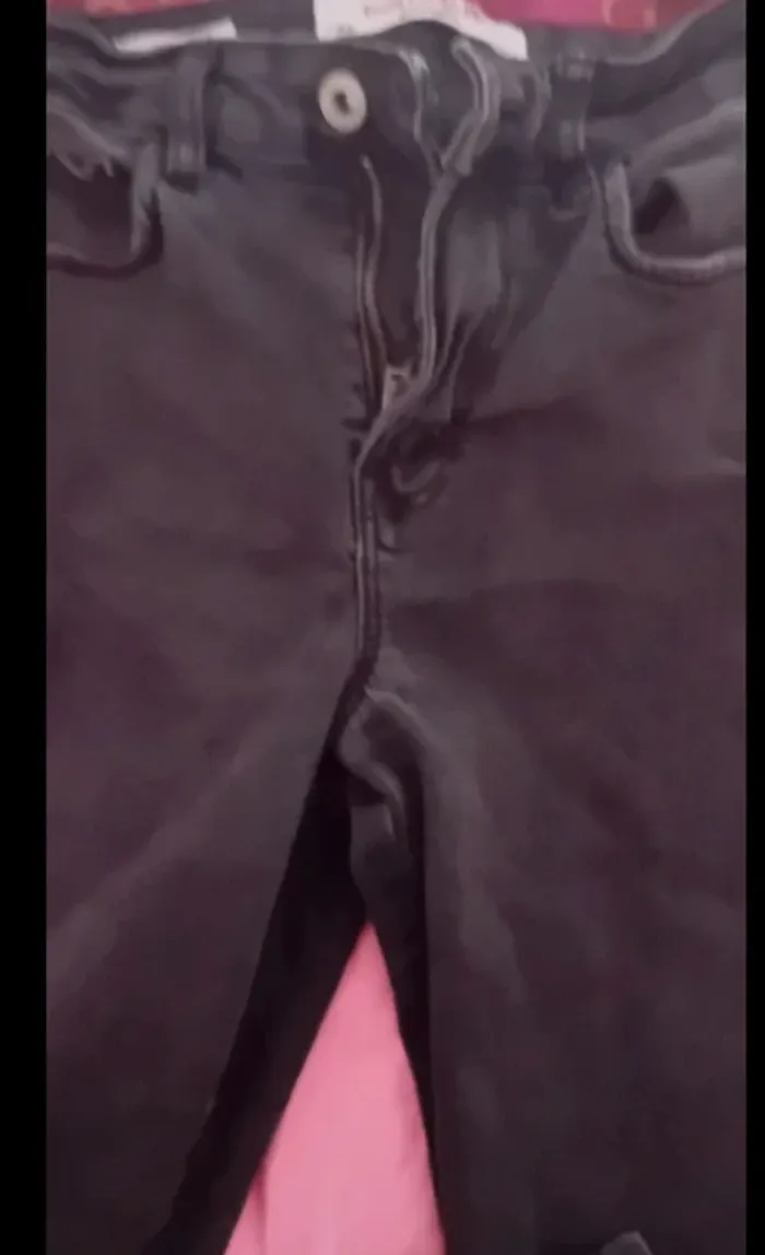 Très joli jean skinny noir Jennyfer en parfait état taille 32 ado - photo numéro 4