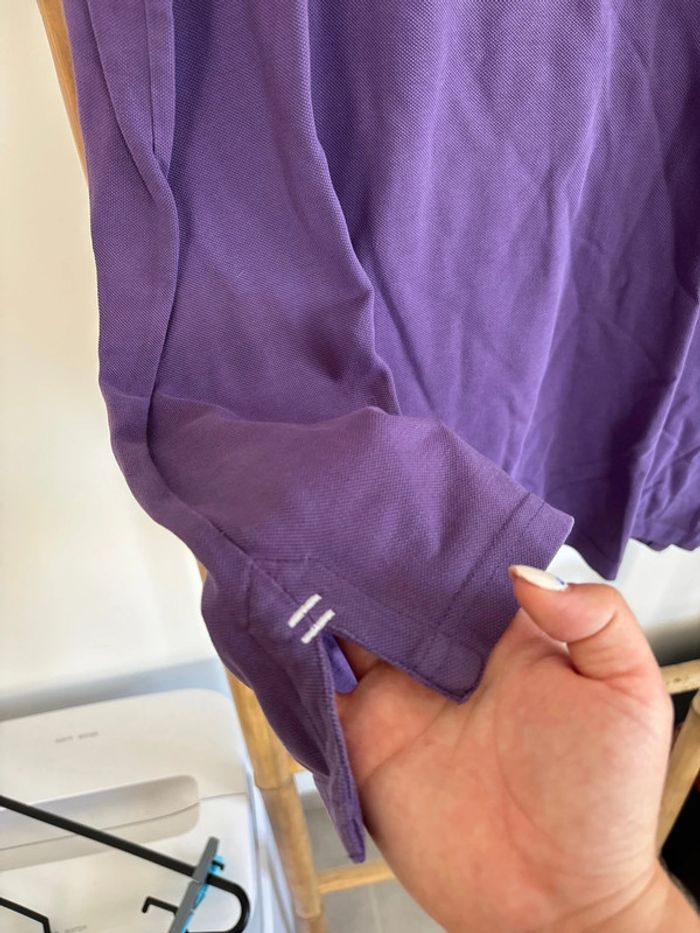 Polo Violet vintage Celio taille XL - photo numéro 9
