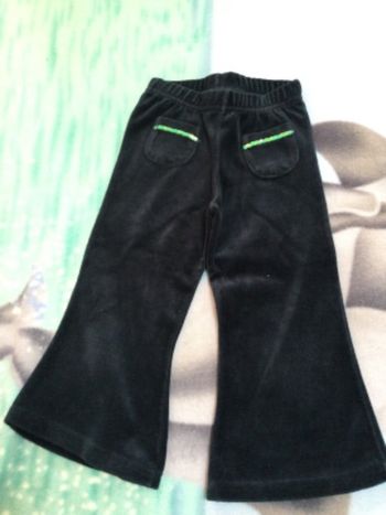 pantalon velours marine rikiboum 18 mois tbe