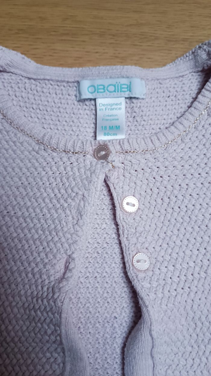 Gilet Obaibi 18 mois - photo numéro 2
