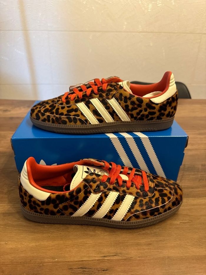 adidas Samba OG Preloved Léopard Rouge 40