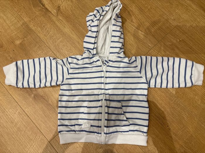 Gilet zippé garçon