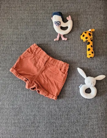 Short velours côtelé fille C&A 92 cm