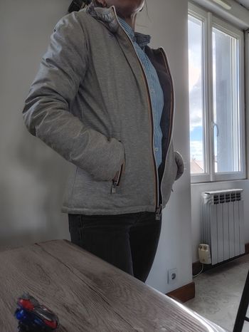 Doudoune réversible kway taille S