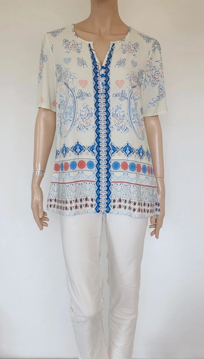 Blouse à motifs Dressin T.40
