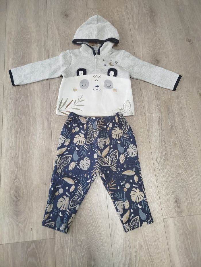 🦎 ensemble petit béguin 12 mois 80 cm neuf 🦎 - photo numéro 2