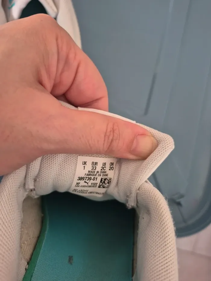 Basket Puma pointure 33 - photo numéro 6