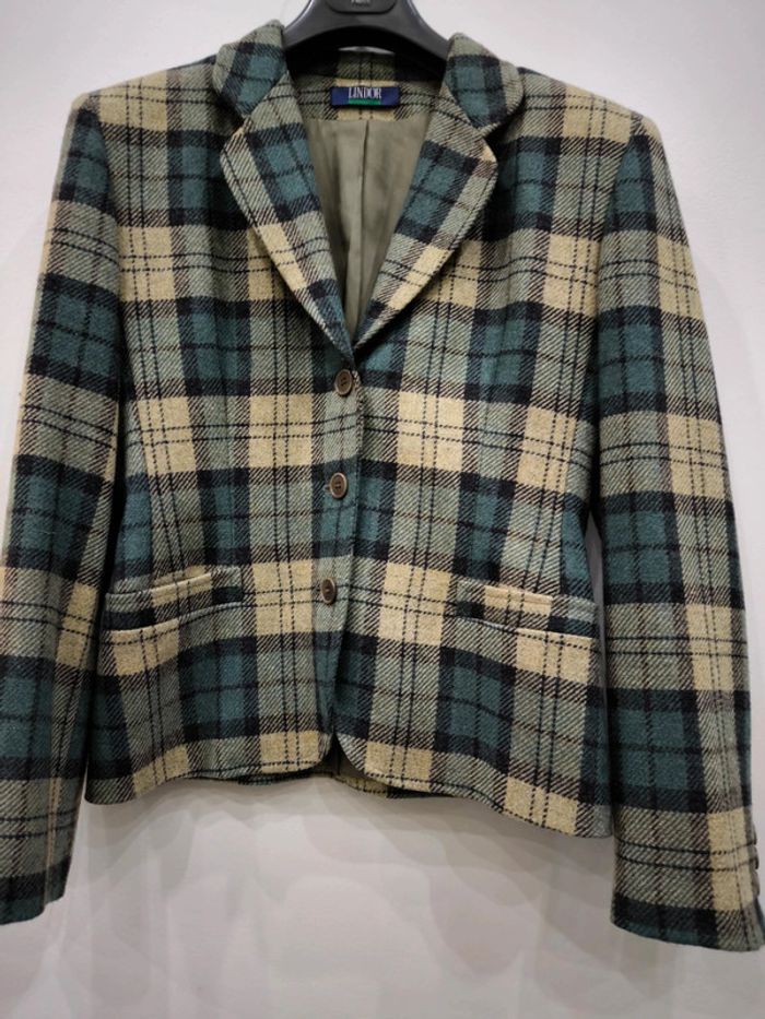 Ensemble tailleur veste et jupes taille 38 vintage - photo numéro 3