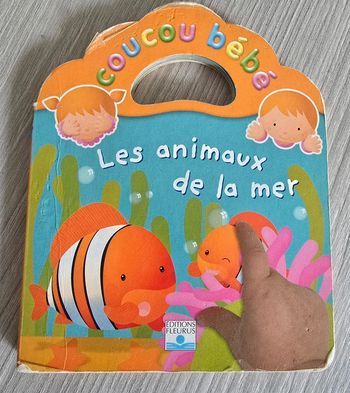 Livre coucou bébé les animaux de la mer