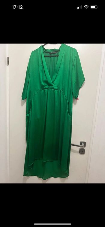 Robe verte Zara