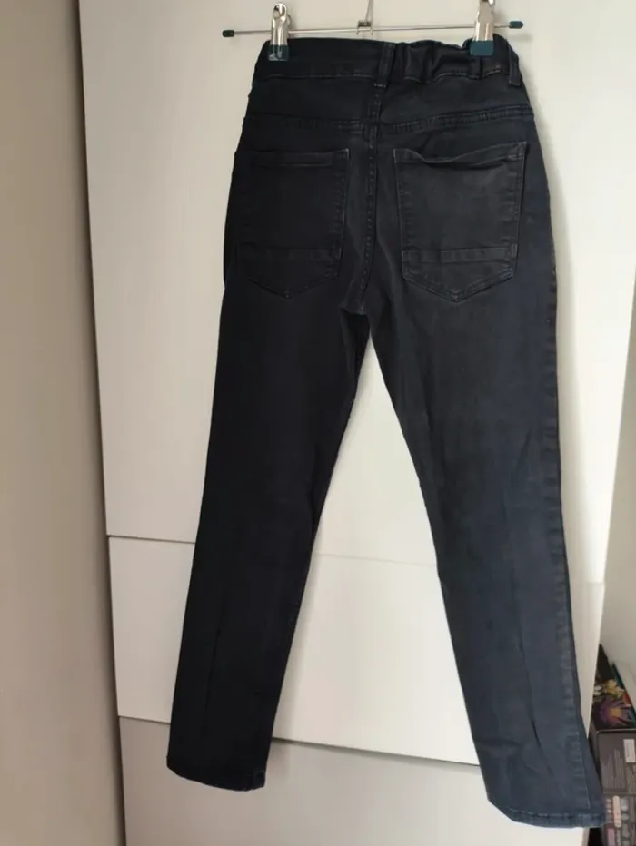 👖 Pantalon bleu marine garçon – Taille 10 ans – Regular 👖 - photo numéro 6