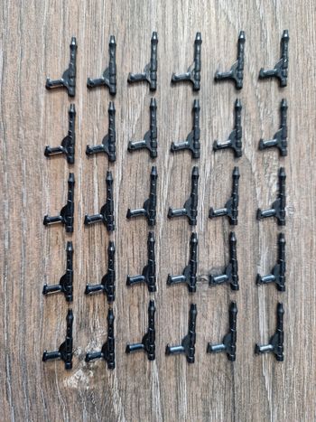 Lot d'armes blasteur mitraillette type lego pour clones / stormtrooper militaires star wars