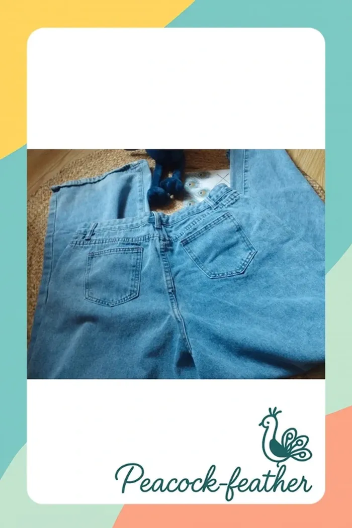 Jean large shein 44 - photo numéro 5