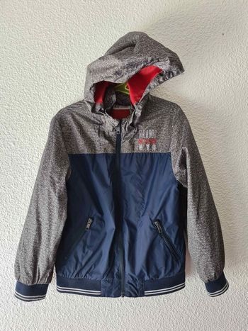 veste bleu et grise H&M