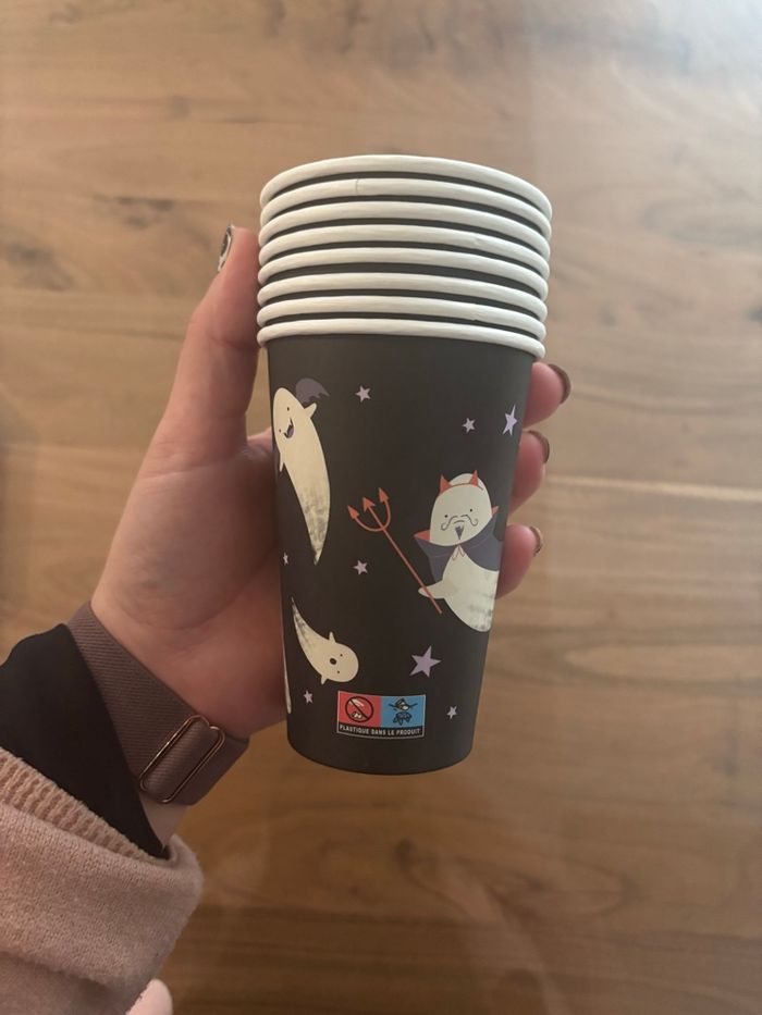 Lot vaisselle Halloween - photo numéro 5