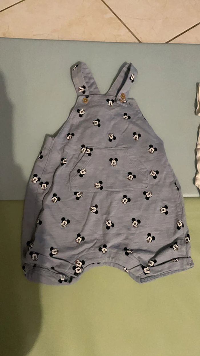 Lot salopette et body polo 9 mois - photo numéro 2