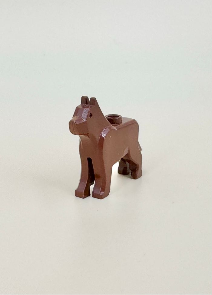 Lego Animaux City : Chien / Loup marron - photo numéro 2