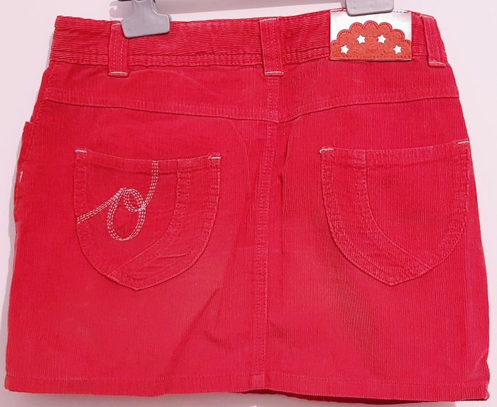 🍎 Jupe en velours - Rouge - Orchestra - 12 ans 🍎 - photo numéro 8