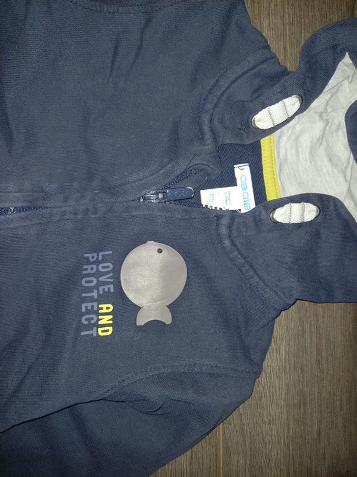 Sweat bleu foncé - photo numéro 2