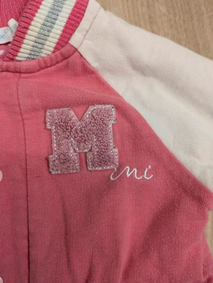 Veste Sweat Rose 12 Mois - photo numéro 5