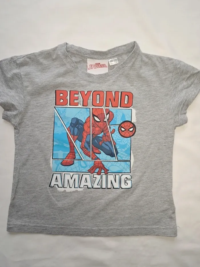 T-shirt spiderman - photo numéro 2