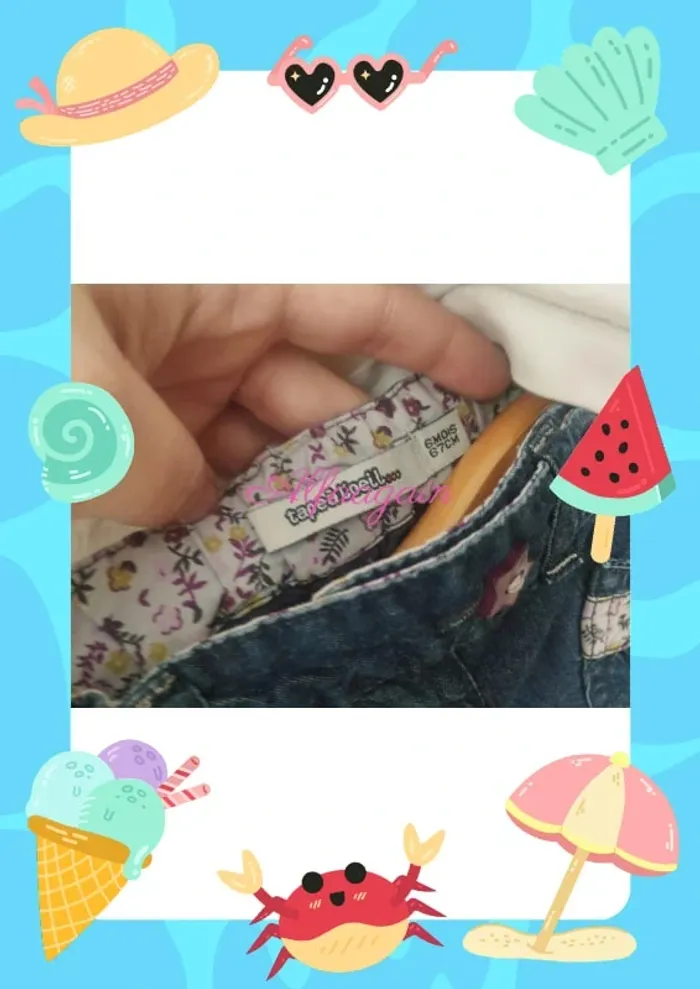 Ensemble fille 6mois - photo numéro 4