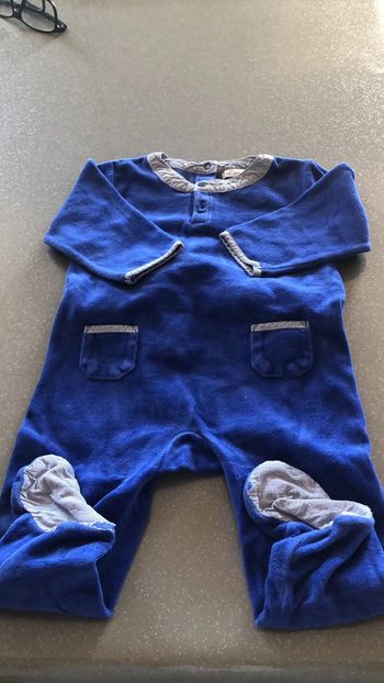 Pyjama velour DPAM bébé