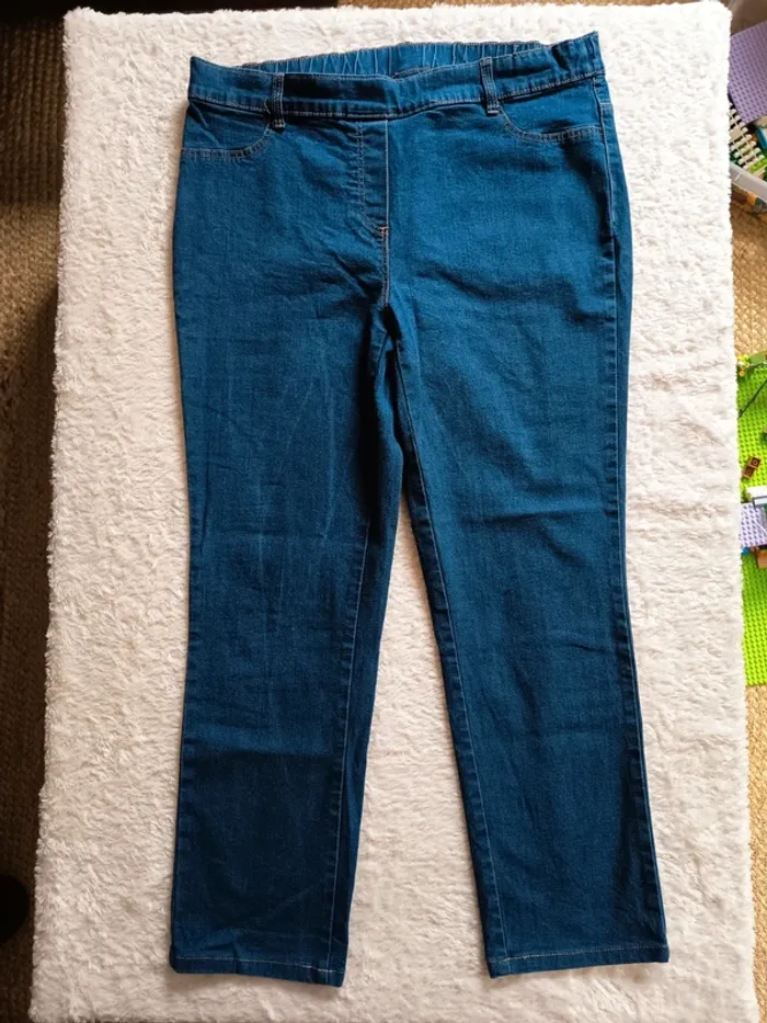 Jegging / Pantacourt en Jean élastique Damart en 46