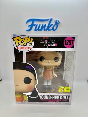 Funko Pop Squid Game Young Hee Doll 1257 Comic Con