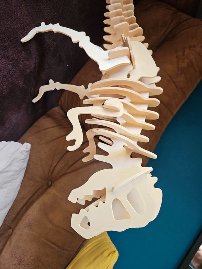 Sculpture bois dinosaures - photo numéro 2