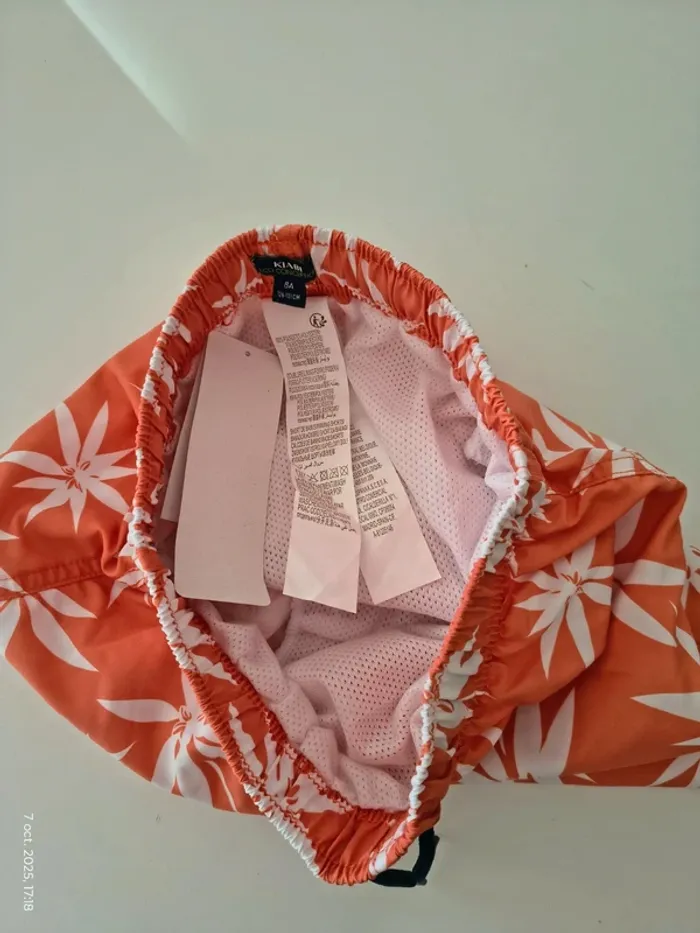 🩳 Caleçon short de bain garçon 8 ans neuf kiabi - photo numéro 4