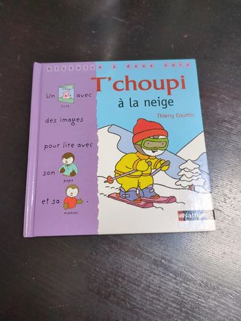T'choupi tchoupi a deux voix a la neige
